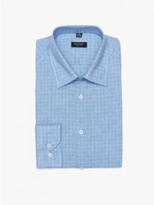 Zdjęcie produktu koszula coviva 3118d długi rękaw custom fit niebieski Recman