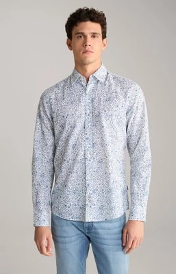 Zdjęcie produktu Koszula Hanson w kolorze niebieskim/białym we wzór Joop
