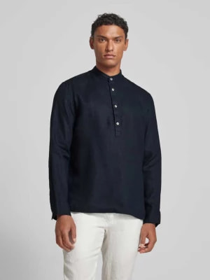 Zdjęcie produktu Koszula lniana o kroju regular fit ze stójką Marc O'Polo