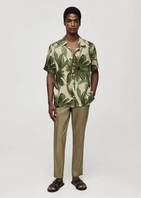 Zdjęcie produktu Lejąca koszula z tropikalnym wzorem mango man