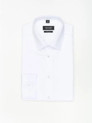 Zdjęcie produktu koszula versone 2517 długi rękaw slim fit biały Recman