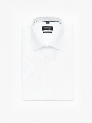 Zdjęcie produktu koszula versone 9001 krótki rękaw custom fit biały Recman
