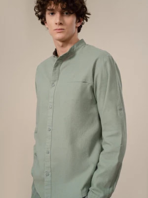 Zdjęcie produktu Koszula z lnem męska OUTHORN