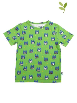 Zdjęcie produktu ONNOLULU Koszulka "Adam Tiger" w kolorze zielonym rozmiar: 110/116