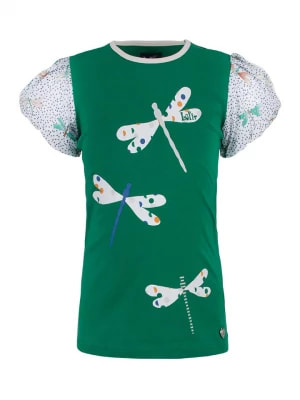 Zdjęcie produktu Lofff Koszulka "Beatrice" w kolorze zielonym rozmiar: 134/140