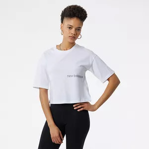 Zdjęcie produktu Koszulka damska New Balance WT23513WT - biała