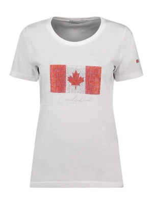 Zdjęcie produktu Canadian Peak Koszulka "Jwildeak" w kolorze białym rozmiar: XL