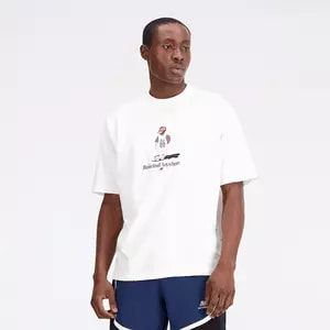 Zdjęcie produktu Koszulka męska New Balance MT33588SST - biała