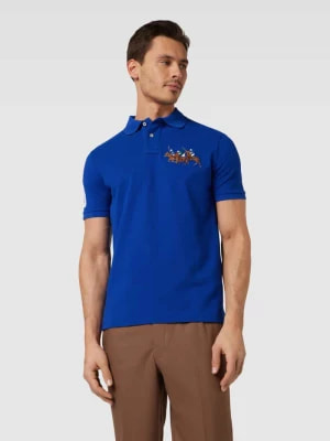 Zdjęcie produktu Koszulka polo o kroju custom slim fit z wyhaftowanym motywem Polo Ralph Lauren