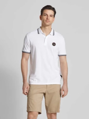 Zdjęcie produktu Koszulka polo o kroju regular fit z naszywką logo model ‘MACAS’ Napapijri