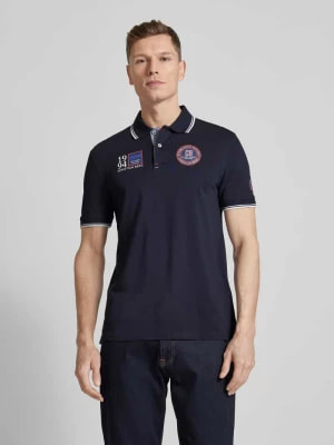Zdjęcie produktu Koszulka polo o kroju regular fit z naszywkami z logo Christian Berg Men