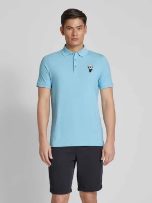 Zdjęcie produktu Koszulka polo o kroju slim fit z naszywką z logo Karl Lagerfeld