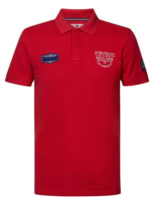 Zdjęcie produktu Petrol Industries Koszulka polo w kolorze czerwonym rozmiar: S