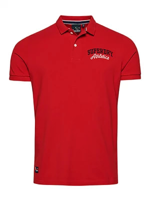 Zdjęcie produktu Superdry Koszulka polo w kolorze czerwonym rozmiar: S