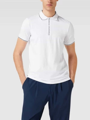 Zdjęcie produktu Koszulka polo z detalami z logo Armani Exchange