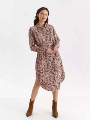 Zdjęcie produktu Koszulowa sukienka damska za kolano TOP SECRET