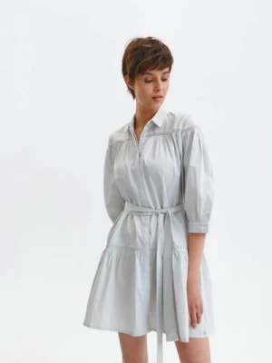Zdjęcie produktu Koszulowa sukienka z paskiem TOP SECRET