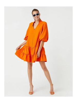 Zdjęcie produktu KOTON Sukienka w kolorze pomarańczowym rozmiar: 42