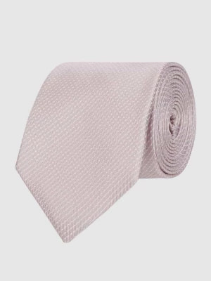 Zdjęcie produktu Krawat jedwabny ze wzorem na całej powierzchni Willen
