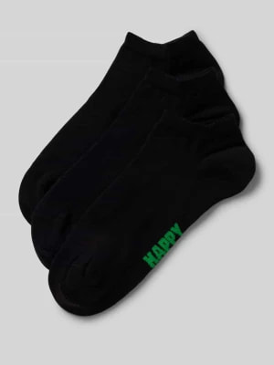 Zdjęcie produktu Krótkie skarpety w jednolitym kolorze w zestawie 3 szt. Happy Socks
