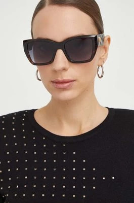 Zdjęcie produktu Kurt Geiger London okulary przeciwsłoneczne damskie kolor brązowy