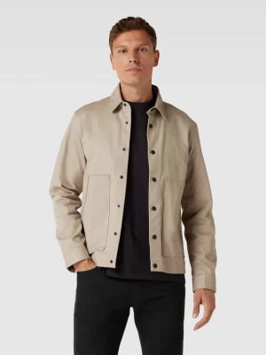 Zdjęcie produktu Kurtka koszulowa z listwą zapinaną na guziki model ‘MODERN TWILL’ CK Calvin Klein