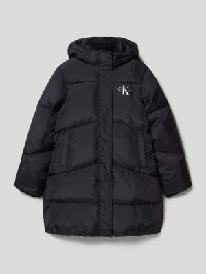 Zdjęcie produktu Kurtka pikowana z detalem z logo model ‘PUFFER COAT’ Calvin Klein Jeans