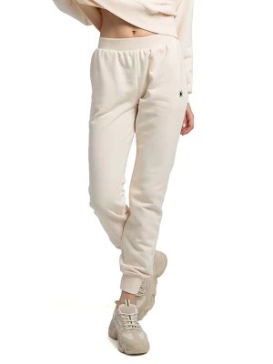 Zdjęcie produktu La Lupa Spodnie dresowe w kolorze kremowym rozmiar: M