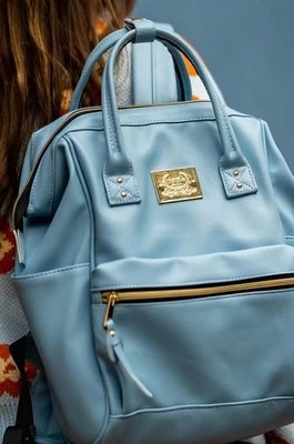 Zdjęcie produktu La Millou plecak Dolce Vita Pure PACIFIC kolor niebieski duży gładki