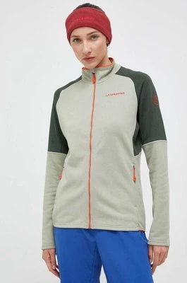 Zdjęcie produktu La Sportiva bluza sportowa Elements kolor zielony wzorzysta