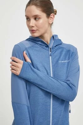Zdjęcie produktu LA Sportiva bluza sportowa Existence Hoody kolor niebieski z kapturem gładka Q34644644