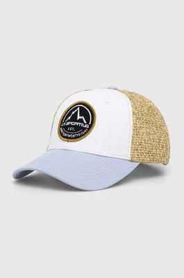 Zdjęcie produktu LA Sportiva czapka z daszkiem Belayer kolor niebieski wzorzysta