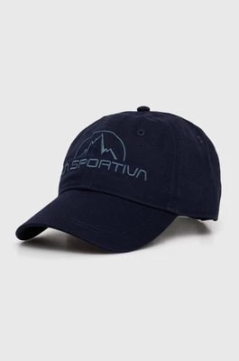 Zdjęcie produktu LA Sportiva czapka z daszkiem Hike kolor granatowy z aplikacją