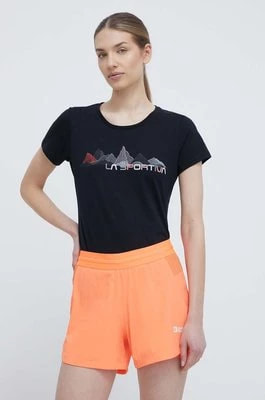 Zdjęcie produktu LA Sportiva t-shirt Peaks damski kolor czarny O18999322