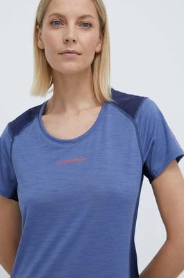 Zdjęcie produktu LA Sportiva t-shirt sportowy Compass kolor niebieski Q31644643