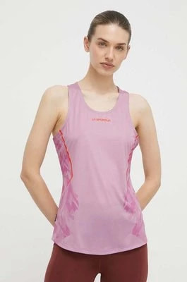 Zdjęcie produktu LA Sportiva top sportowy Pacer damski kolor różowy Q54412411
