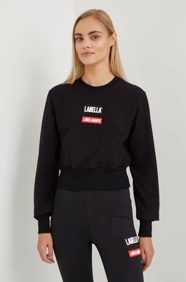 Zdjęcie produktu LaBellaMafia bluza damska kolor czarny z aplikacją
