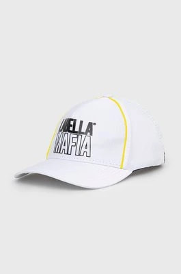 Zdjęcie produktu LaBellaMafia czapka z daszkiem kolor biały z nadrukiem