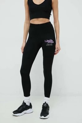 Zdjęcie produktu LaBellaMafia legginsy damskie kolor czarny z nadrukiem