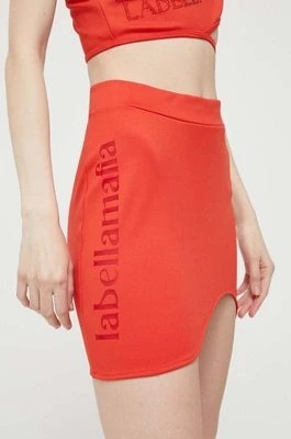 Zdjęcie produktu LaBellaMafia spódnica kolor czerwony mini ołówkowa