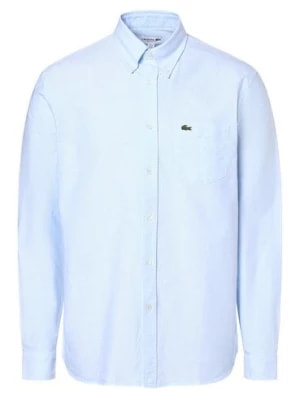 Zdjęcie produktu Lacoste Koszula męska Mężczyźni Regular Fit Bawełna niebieski jednolity,