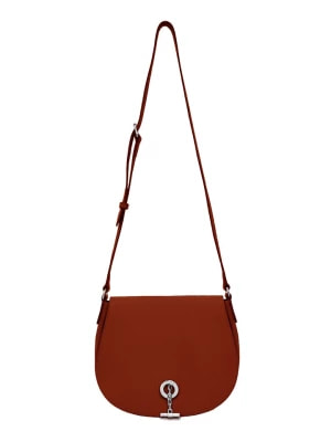 Zdjęcie produktu LAMARTHE Skórzana torebka "Paris" w kolorze czerwonym - 26 x 21 x 11 cm rozmiar: onesize
