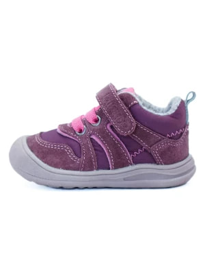 Zdjęcie produktu lamino Skórzane sneakersy w kolorze fioletowym rozmiar: 21