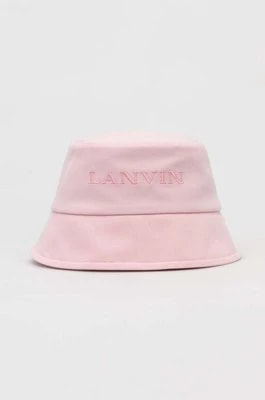 Zdjęcie produktu Lanvin kapelusz bawełniany kolor różowy bawełniany 6LPESC.U7652