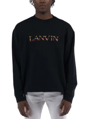 Zdjęcie produktu Lanvin, Klasyczny Curb Sweatshirt Black, male,