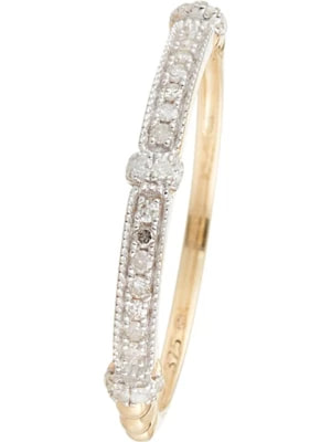 Zdjęcie produktu DIAMOND & CO Złoty pierścionek "Kota" z diamentami rozmiar: 62