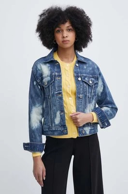 Zdjęcie produktu Lauren Ralph Lauren kurtka jeansowa damska kolor niebieski przejściowa 200940052