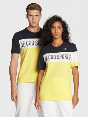 Zdjęcie produktu Le Coq Sportif T-Shirt Unisex Saison 2 2220294 Żółty Regular Fit