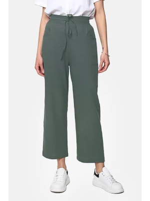 Zdjęcie produktu Le Jardin du Lin Lniane spodnie w kolorze khaki rozmiar: 38