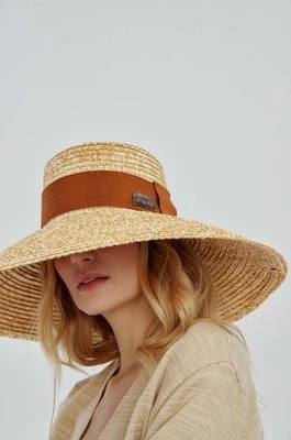 Zdjęcie produktu LE SH KA headwear kapelusz Straw Veil kolor beżowy